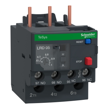 LRD05 0.63-1A THERMAL OVERLOAD RELAY SCHNEIDER