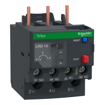 LRD10 4A-6A THERMAL OVER LOAD RELAY SCHNEIDER