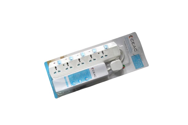 4WAY 2MTR EXTENSION SOCKET WITH SWITCH CE2052