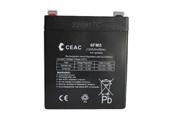 [CEAC-BAT-6FM5] CEAC BATTERY 6FM5 (12V5AH/20HR)  LEAD ACID BATTERY