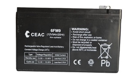 [CEAC-BAT-6FM9] CEAC BATTERY 6FM9 (12V9AH/20HR)  LEAD ACID BATTERY